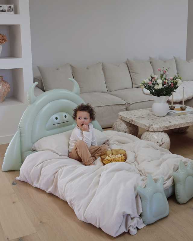 Kid's Monster Inflatable Sleepover Bed